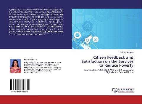 Citizen Feedback and Satisfaction on the  Services to Reduce Poverty