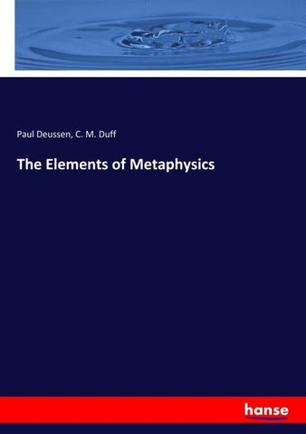 The Elements of Metaphysics