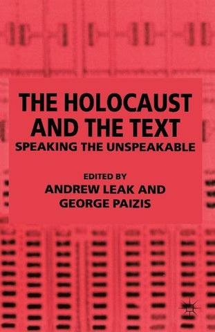 The Holocaust and the Text