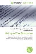 History of Tax Resistance