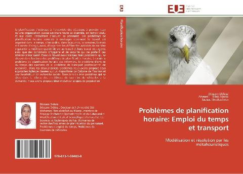 Problèmes de planification horaire: Emploi du temps et transport