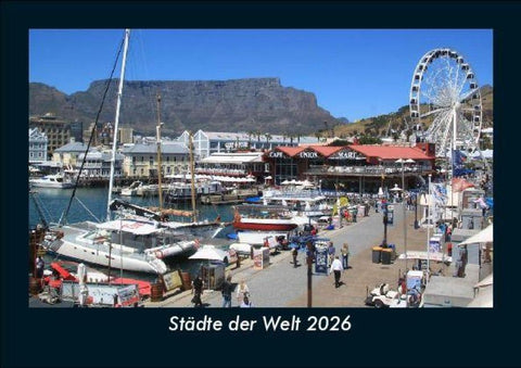 Städte der Welt 2026 Fotokalender DIN A5