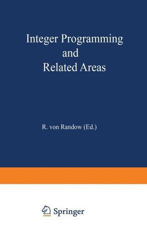 Integer Programming and Related Areas