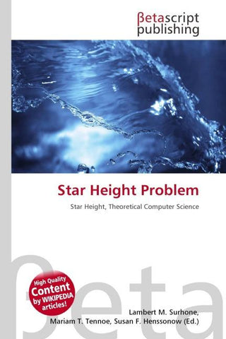 Star Height Problem