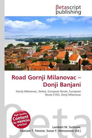 Road Gornji Milanovac - Donji Banjani