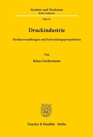 Druckindustrie.