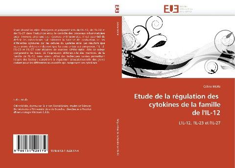 Etude de la régulation des  cytokines de la famille de l''IL-12