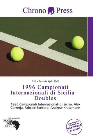 1996 Campionati Internazionali di Sicilia - Doubles