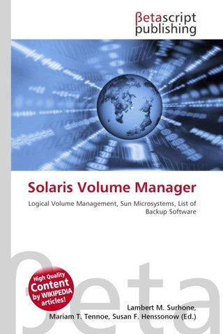 Solaris Volume Manager