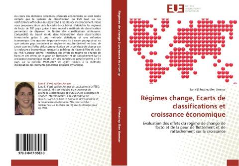 Régimes change, Ecarts de classifications et croissance économique