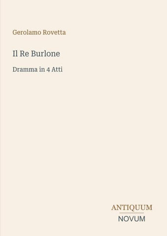 Il Re Burlone