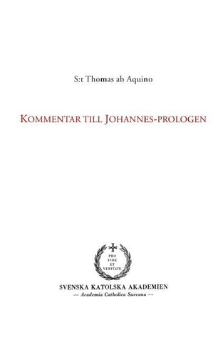 Kommentar till Johannes-prologen