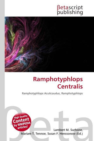 Ramphotyphlops Centralis