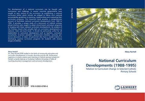 National Curriculum Developments (1988-1995)