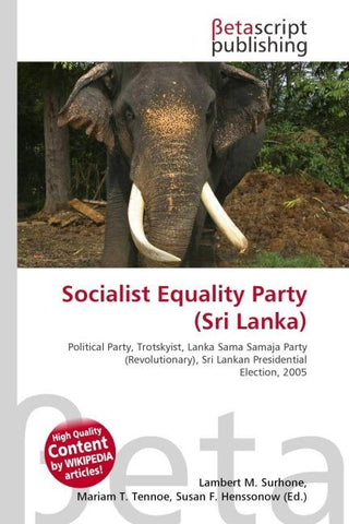 Socialist Equality Party (Sri Lanka)