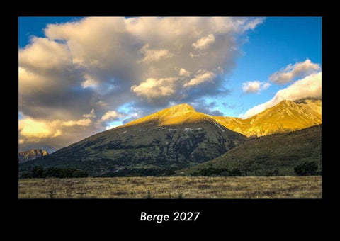 Berge 2027 Fotokalender DIN A3