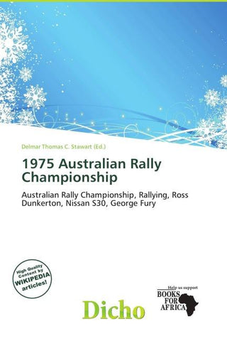 1975 Australian Rally Championship