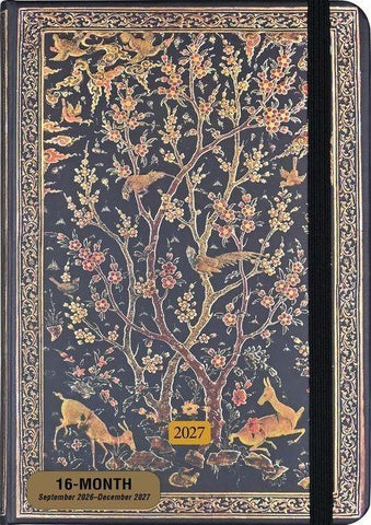 2027 Persian Grove Weekly Planner (16 Months, Sept 2026 to Dec 2027)