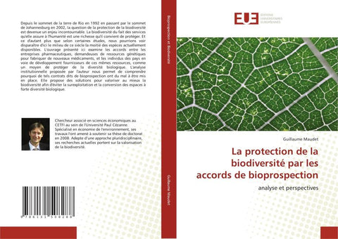 La protection de la biodiversité par les accords de bioprospection