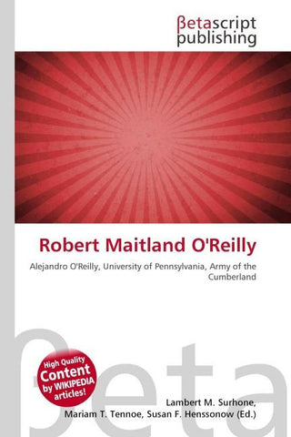 Robert Maitland O'Reilly