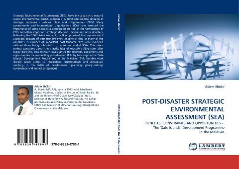 POST-DISASTER STRATEGIC ENVIRONMENTAL ASSESSMENT (SEA)