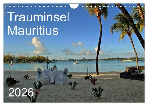 Trauminsel Mauritius (Wandkalender 2026 DIN A4 quer), CALVENDO Monatskalender