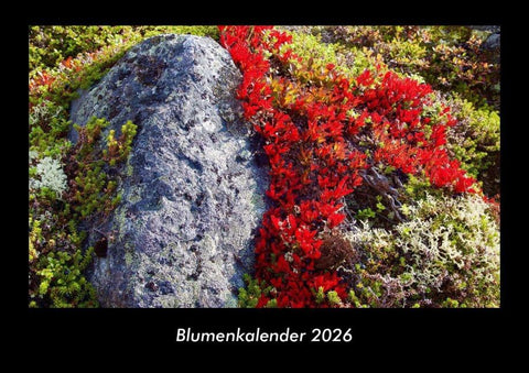 Blumenkalender 2026 Fotokalender DIN A3