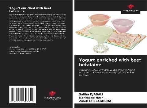 Yogurt enriched with beet betalaine