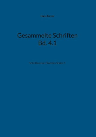 Gesammelte Schriften Bd. 4.1