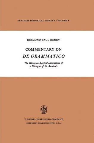 Commentary on De Grammatico