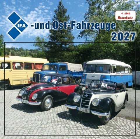 Kalender IFA- und Ost-Fahrzeuge 2027