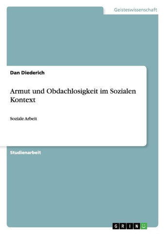 Armut und Obdachlosigkeit im Sozialen Kontext
