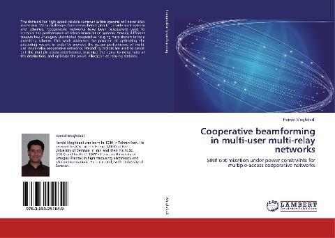 Cooperative beamforming in multi-user multi-relay networks