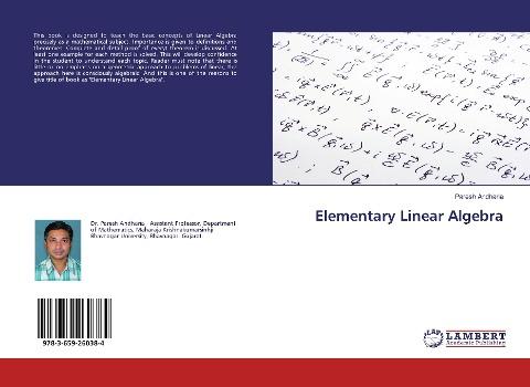 Elementary Linear Algebra