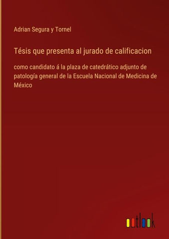 Tésis que presenta al jurado de calificacion