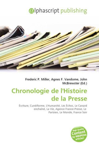 Chronologie de l'Histoire de la Presse