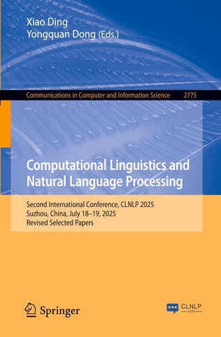 Computational Linguistics and Natural Language Processing