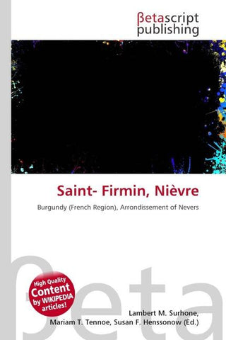 Saint- Firmin, Nièvre