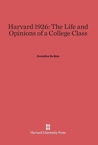 The Life and Opinions of a College Class