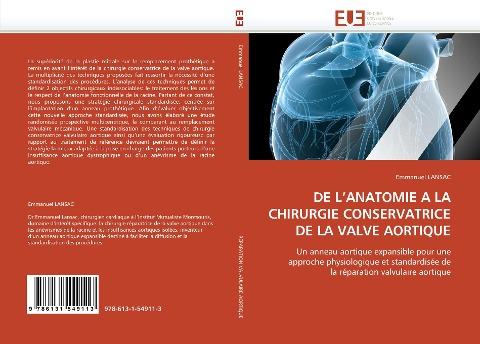DE L'ANATOMIE A LA CHIRURGIE CONSERVATRICE DE LA VALVE AORTIQUE