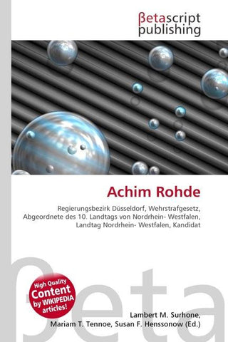 Achim Rohde