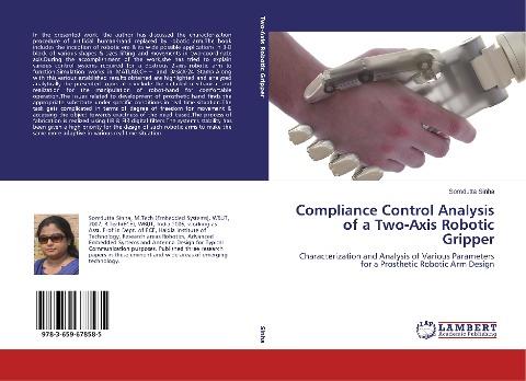 Compliance Control Analysis of a Two-Axis Robotic Gripper