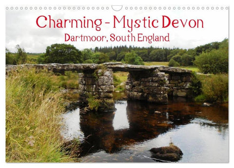 Charming - Mystic Devon Dartmoor, South England (Wall Calendar 2026 DIN A3 landscape), CALVENDO 12 Month Wall Calendar