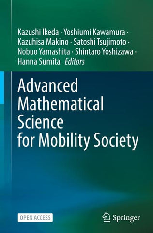 Advanced Mathematical Science for Mobility Society