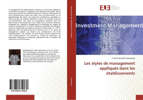 Les styles de management appliqués dans les établissements