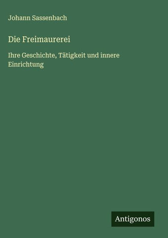 Die Freimaurerei