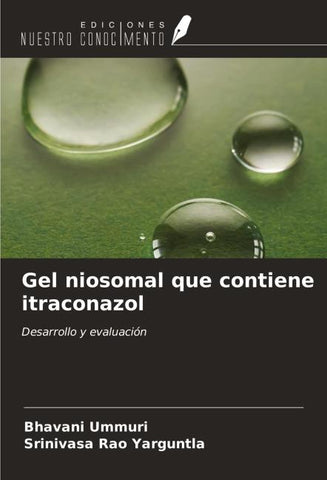 Gel niosomal que contiene itraconazol
