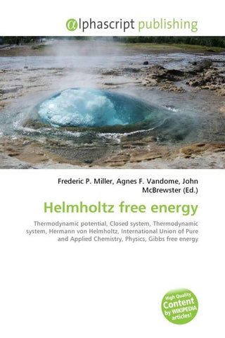 Helmholtz free energy