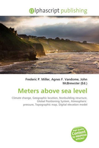 Meters above sea level