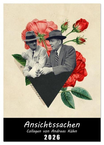 Ansichtssachen (Wandkalender 2026 DIN A3 hoch), CALVENDO Monatskalender